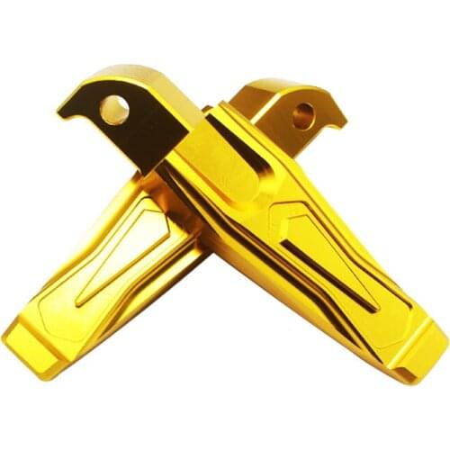 CNC aluminum motorcycle rear passenger Foot Pegs pedals Footrests For Yamaha FZF-R6 R1 R15 R25 R3