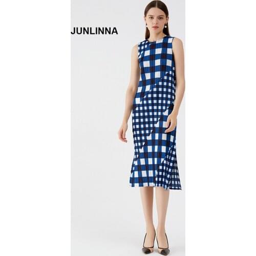 JUNLINNA Sleeveless Summer Dresses