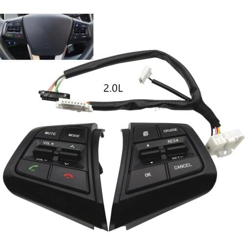 High Quality Steering Wheel Cruise Control Buttons Remote Control Volume Button 96710C90004X For Hyundai Creta Ix25 2.0L