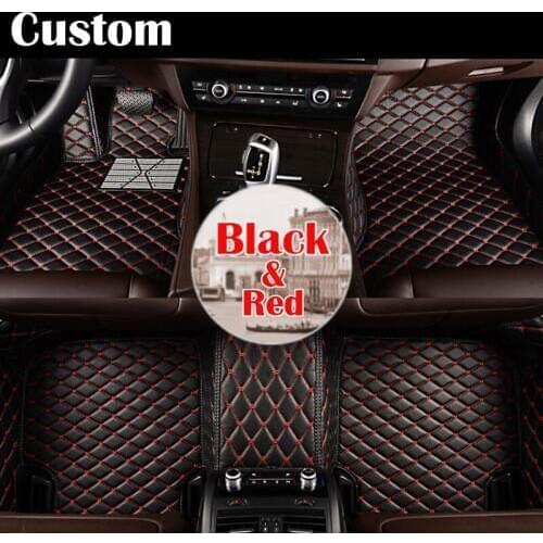 Custom fit car floor mats for Toyota Tundra Sequoia 4Runner yarirs 3D heavy duty all weather car-styling carpet floor liners