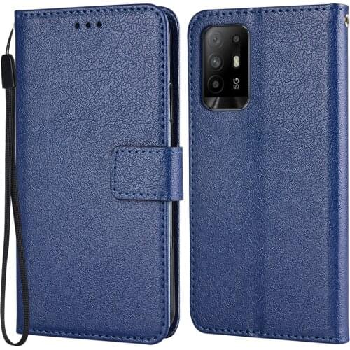 Leather Wallet Case for On OPPO F19 Pro+ 5G Flip Case F19 Pro Plus 5G Capa Phone Bag for OPPO A94 5G Cover Card Slot Funda