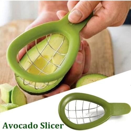 Avocado Dice Cube Stainless steel Slicer Fruits Melon Cutter Cuber Kitchen Appliances Plastic Handle Gadgets Accessories Tools