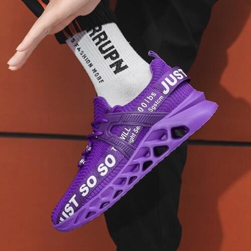 The new summer 2021 mens casual shoes, sport shoes male blade fashion lace slip breathable lightweight walking shoes walking