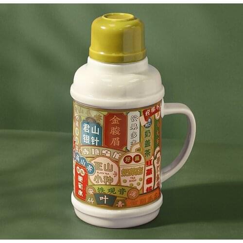 National Trendy Style Retro Signboard Cold Water Bottle High Temperature Resistant Explosion-Proof Household Cold Water Pot
