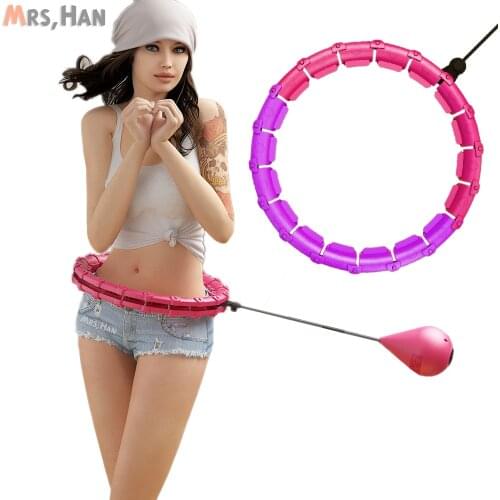 Adjustable Sport Hoops Abdominal Thin Waist Exercise Detachable Massage Hoops Fitness Equipment Gym Home Training Weight Loss