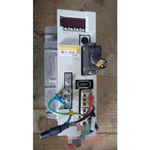 Servo pack MR-E-40AG , Used one , 90% appearance new , 3 months warranty in stock