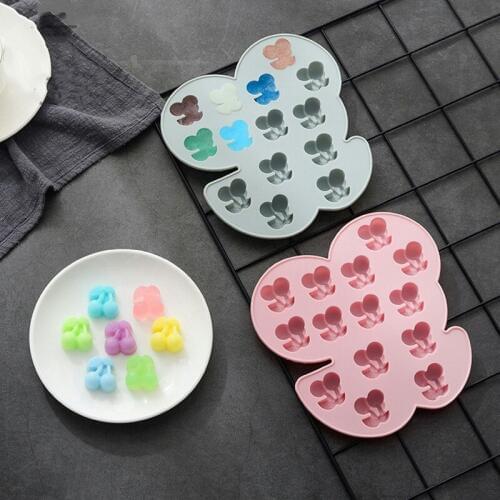 Silicone Mold Cake Cherry Flaming Shape Baking Tools DIY Ice Tray Chocolate Pastry Bread Mould Sugarcraft Kitchen Accessories
