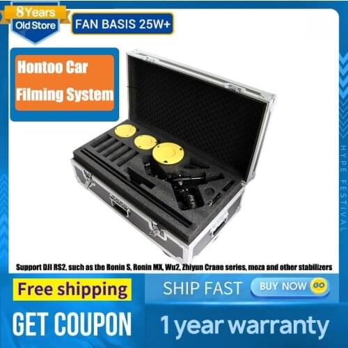 Hontoo Car Filming System Car shooting kit Filming DJI RS2 Ronin S Stabilizer Car Scene Filming