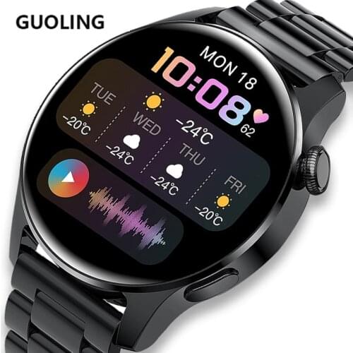 2021 New Bluetooth Call Smartwatch Men Fitness Tracker Smart Bracelet Color Screen Full touch Information reminder Android IOS