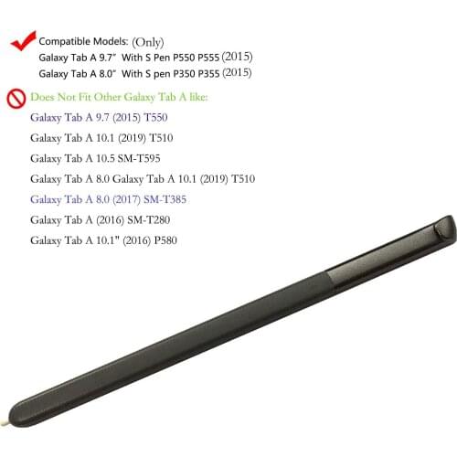 Touch Pen Stylus For Samsung Galaxy Tab A 9.7 P550 P350 P555 Capacitive Touch Screen Active Stylet S-Pen