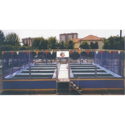 Trampoline bed, rectangular trampoline, jump bed,021