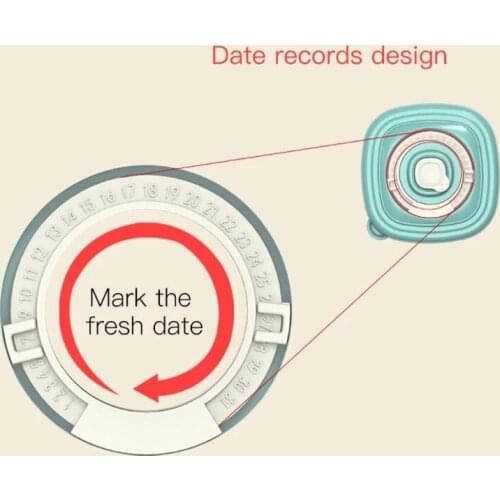 4 Pcs 120ml Kids Airtight Food Fruit Storage Snack Box Milk Powder for Outdoor 69HE