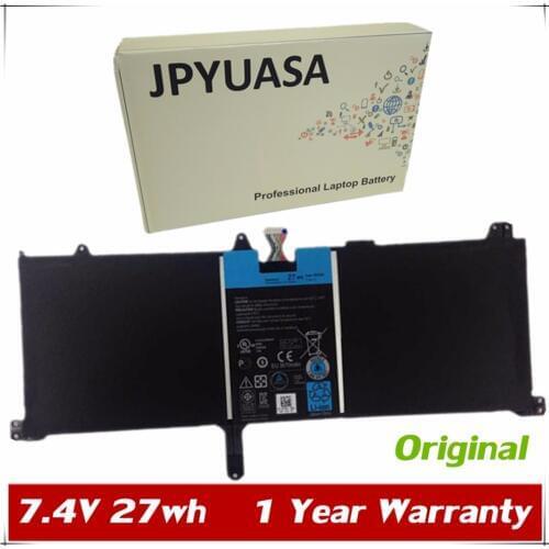 7XINbox 7.4V 27wh Original Laptop Battery FP02G JD33K For Dell XPS 10 Series Tablet PC 1 year warranty