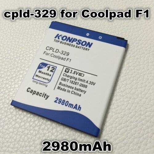 2980mAh cpld-329 Phone Battery Use for Coolpad F1 battery 8297 8297w