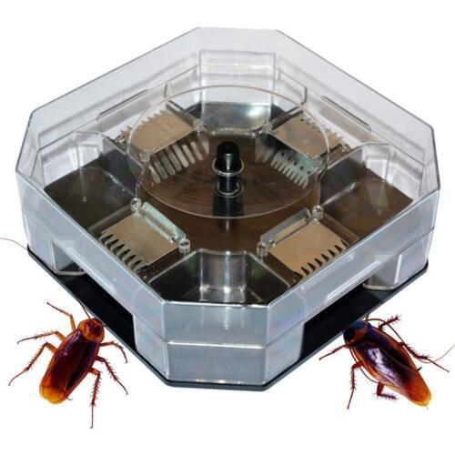Household Effective Cockroach Traps Box Reusable Cockroach Bug Roach Catcher Cockroach Killer Bait Traps Pesticide for Kitchen