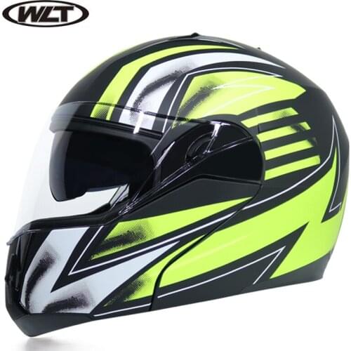 Hot Saling Modular Flip Helmet Dual Lens Capacete Casco Motorcycle Racing Helmet DOT Approved