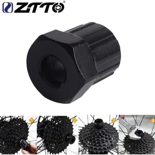 ZTTO Mountain bike bicycle Cassette removal tool Rotary fly type flywheel tower wheel disassembly Flywheel disassembly sleeve