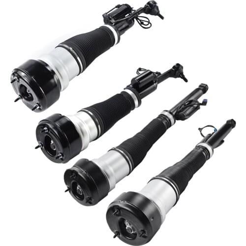 Front & Rear Left & Right Air Suspension Shock Strut Absorber Set For Mercedes S-Class W221 4MATIC 2213200538 2213200438