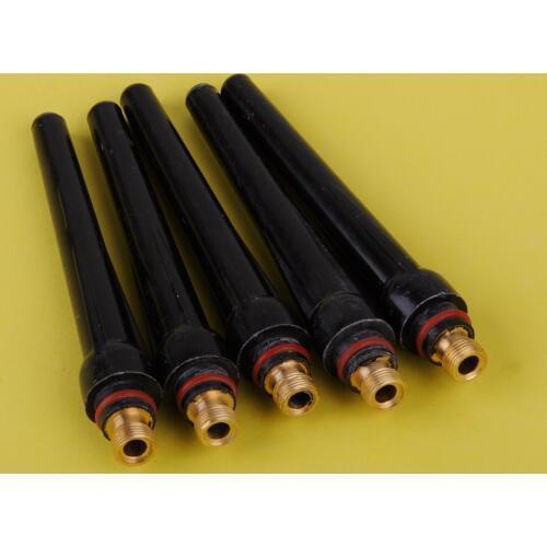 LETAOSK 5pcs Long Back Cap Fit For TIG Welding Torch WP-17 WP-18 WP-26 57Y02