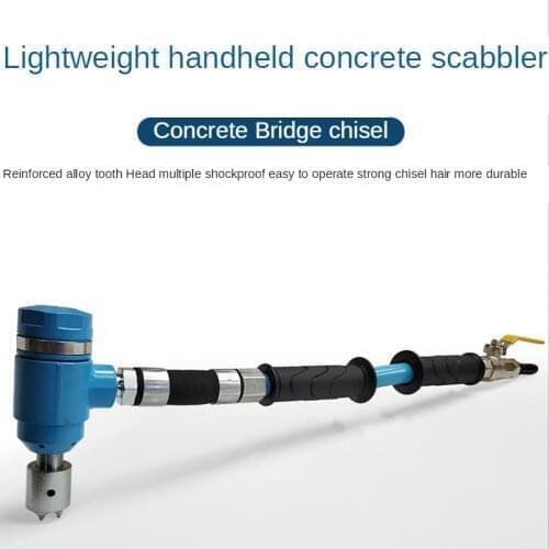 Concrete Gouging Machine Pneumatic Hand-Held Gouging Machine Wall Cement Bridge Hand Push Electric Alloy Gouging Hammer
