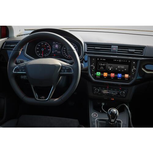 Navirider Android 10 CAR Radio player for SEAT IBIZA 2018 2019 car gps Head unit Multimedia support aux camera and steering