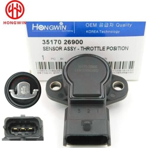 Genuine No.:35170 26900 Throttle Position Sensor Fits HHyundai Accent KKia Rio 06-11 TH432 , 3517026900 , 35170-26900