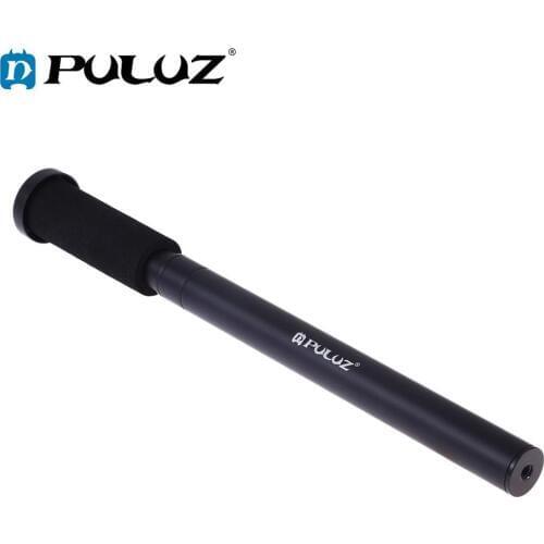 PULUZ Professional Tripod DSLR 1/4 'Screw Aluminum Alloy Adjustable Tripod Extension Central Shaft Tripode For Camera