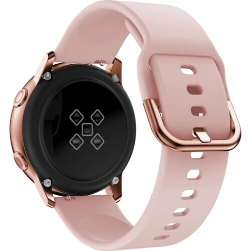 Silicone Watch Strap Huawei GT Watch Band/Samsung Galaxy Watch 46mm/ Gear S3 Bands 22mm Sport Silicone Bands Straps Bracelet