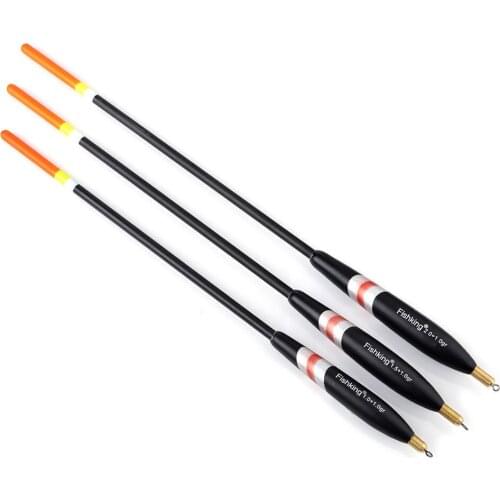 Fishing Float 3pcs/pack Barguzinsky Fir Float 1.0+1.0g/1.5+1.0g/2.0+1.0g Balsa Bobber Cork Fishing Float For Carp Fishing Tackle