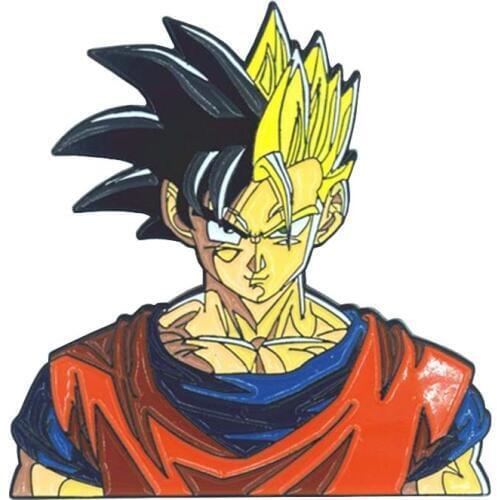 Goku lapel pin