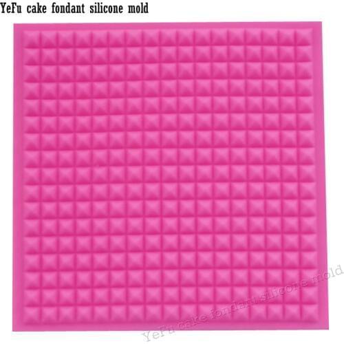 Texture diamond lace cooking tools lace pattern cake decorating tools Silicone Mould baking cooking Mold lay/rubber F0901