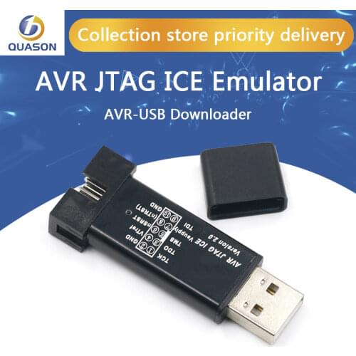 Usb AVR JTAG ICE emulator AVR-USB downloader download line metal shell