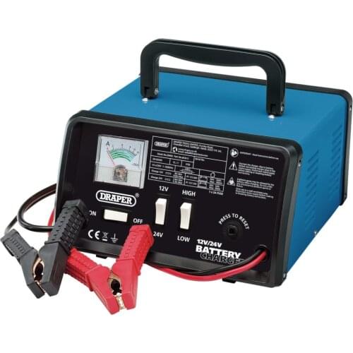 Draper Tools battery charger 25,8x14,5x25 cm 12/24 V 10,3 A fast delivery accessories car