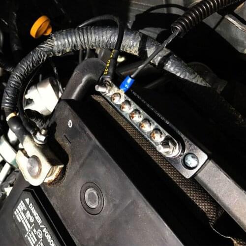 4 Positions Electric Terminal Junction Block for Truck RVs Single Row