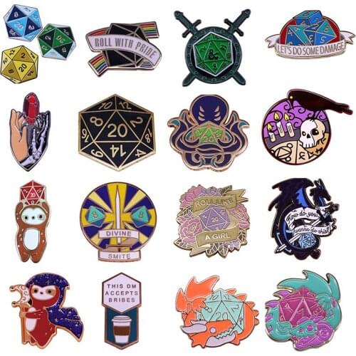 90s Anime Movies Games Figure Hard Enamel Pins Brooches Women Men Lapel Badges Backpack Collar Fashion Jewelry Gifts For Kids