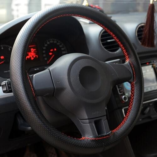 Car Steering Wheel Cover Soft Texture Car accessories for renault arkana duster logan 2 kaptur sandero laguna kangoo megan clio