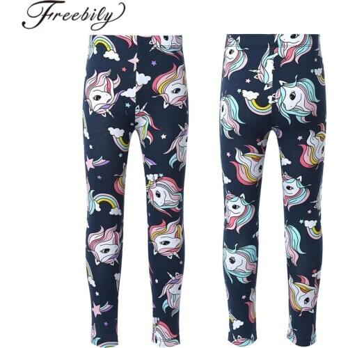 Kids Fitness Gym Running Workout Sports Leggings Girls Soft Cotton Skinny Ballet Dance Pants Gymnastics Trousers Ballet Leggings