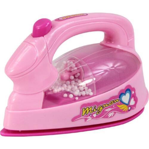 Children Kid Boy Girl Mini Kitchen Electrical Appliance Electric Iron Toy Set Dummy Household Pretended Play Gift 95AE