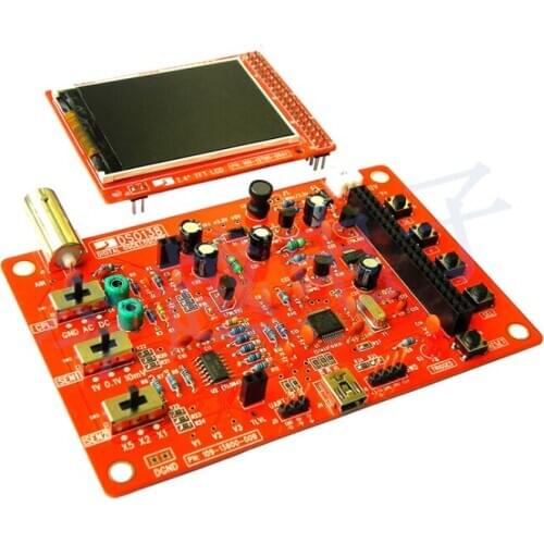 DSO138 digital storage oscilloscope DIY production parts e-learning training starter kit