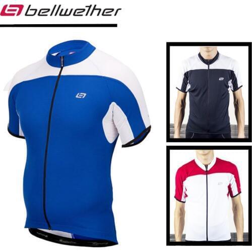 Bellwether System Short sleeved Jersey summer Mens cycling clothing breathable perspiration