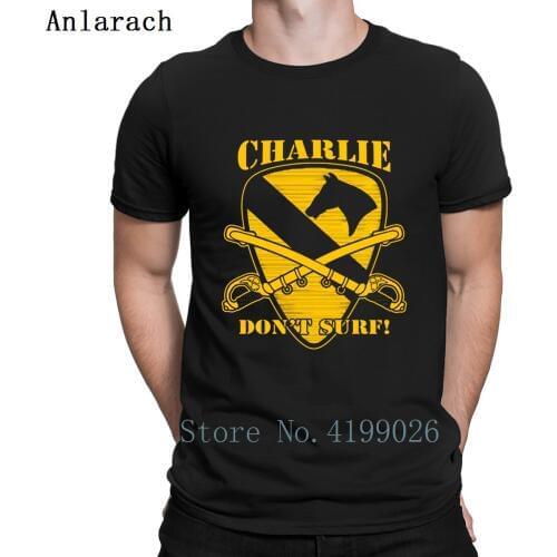 Charlie Don T Surf Air Cavalry Apocalypse Now Robe T Shirt Custom Summer Hip Hop Latest T Shirts Cotton Outfit Branded Famous