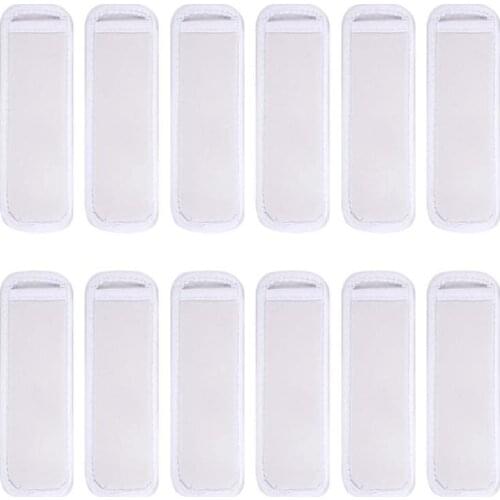 Ice Cream Tools Sublimation Blank Reusable Neoprene Popsicle Holder Insulator Sleeves Freezer Holders Antifreezing Sleeve Bag SN