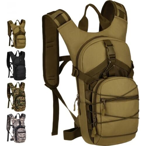 15L capacity compact portable cycling backpack 2.5L water bag tactical Big Shoulder fashion Mountaineering hiking Backpack