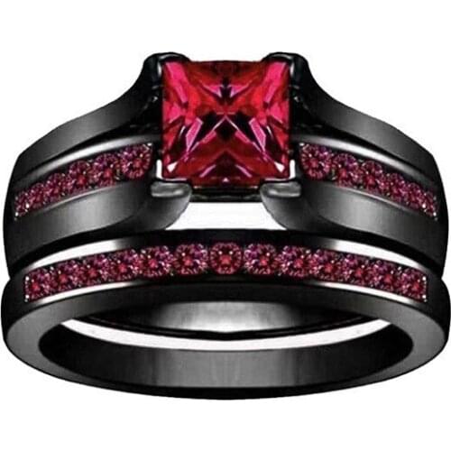 Fashion Lady Luxury Women Love Ring Wedding Bands Accessories Jewelry For Girl Valentines Day Anniversary Gift