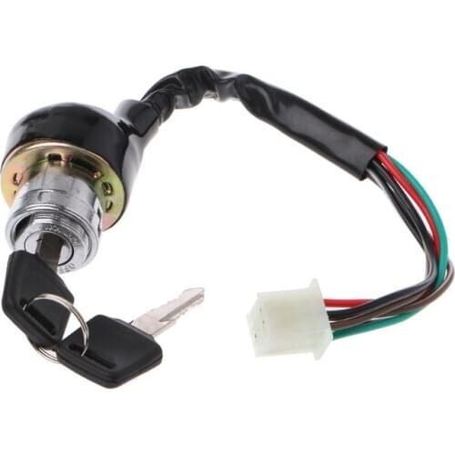 New Ignition Key Switch For Chinese Quad ATV Redcat 50 90 110 50cc 90cc 110cc 4 Wheeler