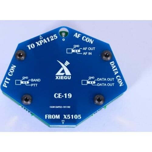 Original Xiegu CE-19 CE19 Data Interface Expansion Card For XIEGU X5105 G90 G90S ACC PTT XPA125