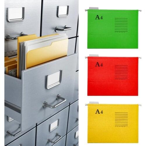 25Pcs File Folders High Durability Wear Resistant Paper Vibrant Colored Document Organizer Office Storage