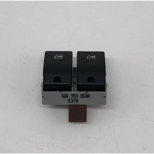 Power Rear Window Switch For Polo Fox-EV Gol Saveiro Voyage Parati 4P OE:6Q0 959 858A 6Q0959858A