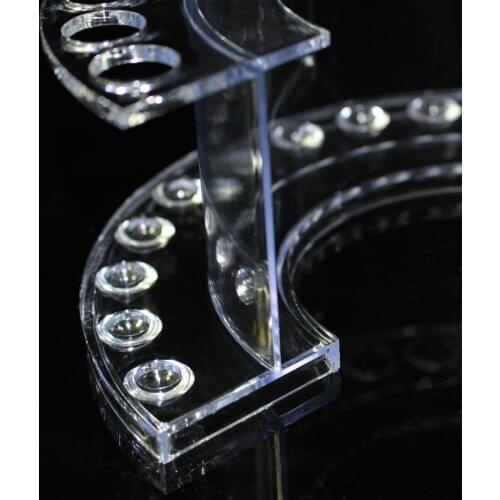 Makeup Brush Eye Shadow Pencil Pen Display Stand Rack Organizer Detachable