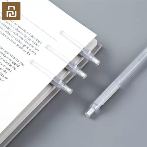 12 pieces of xiaomi youpin simple mechanical pencil 0.5mm plastic automatic student pencil with built-in eraser